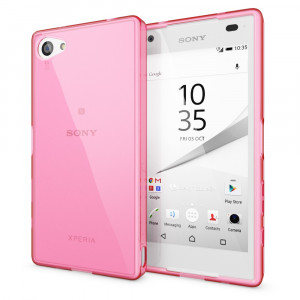 Jelly Case Mercury SONY XPERIA Z5 Compact transparent pink