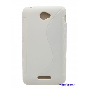 Silikónové púzdro pre Sony Xperia E4 biele
