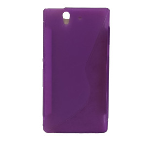 Silikónové púzdro pre Sony Xperia Z fialové