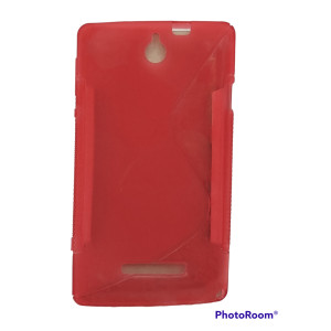 Silikónové púzdro pre Sony Xperia E rúžové