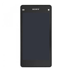 Sony D5503 Xperia Z1 Compact LCD Displej + Dotyková Doska + Predný Kryt Black