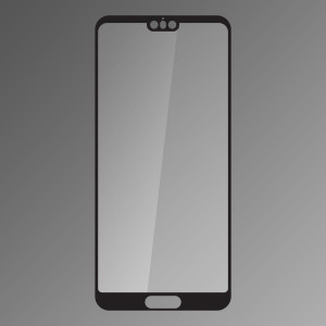 Ochranné sklo Q sklo Huawei P20 Pro čierne, fullcover
