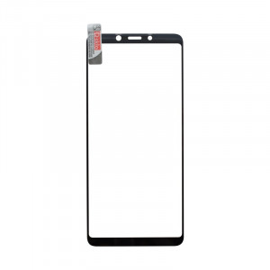 Ochranné Q sklo Samsung Galaxy A9 2018 čierne, fullcover, full glue