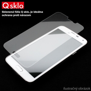 Tvrdené ochranné sklo Qsklo pre iPhone 5