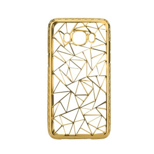 LUXURY Metalic Case SAM Galaxy J5 2016 gold